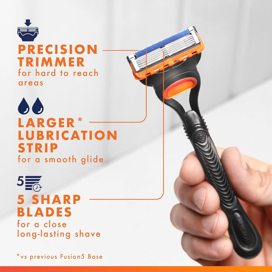 Gillette Fusion5 Razor Blade Refills 12 Pack
