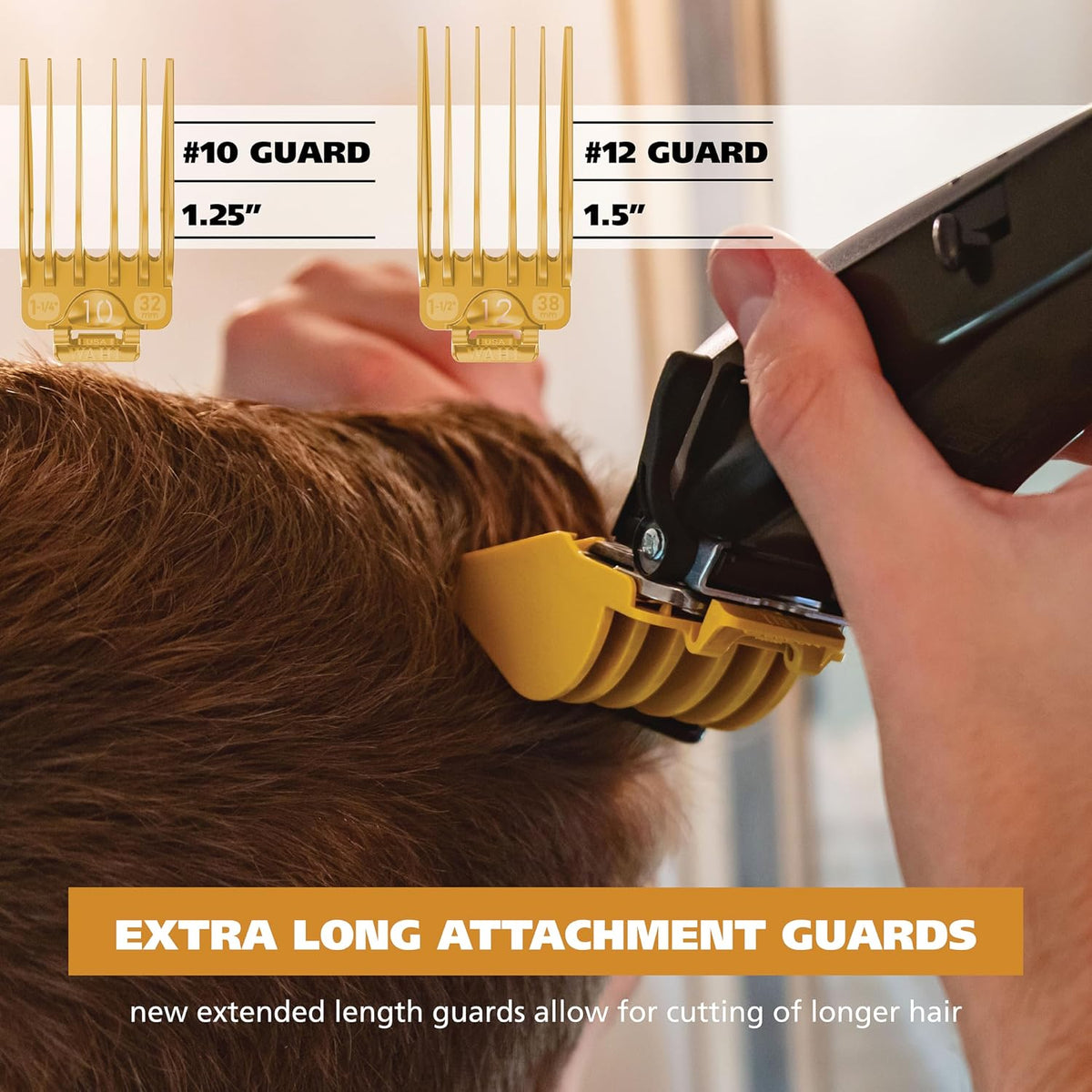 Wahl Secure Fit Long Guide Combs #10 and #12