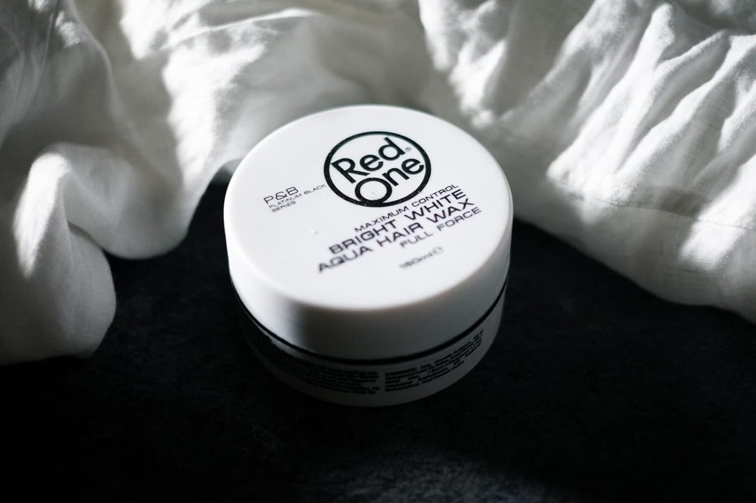 6x RedOne White Hairstyling Wax full force Red One 150ml