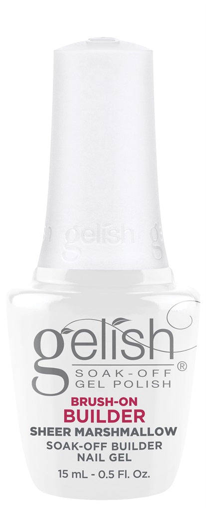 Gelish Brush-On Builder Gel 15ml - Sheer Marshmallow