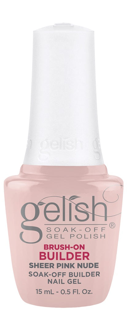 Gelish Brush-On Builder Gel 15ml - Sheer Pink Nude
