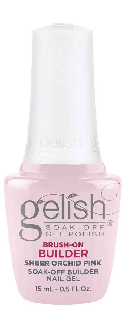Gelish Brush-On Builder Gel 15ml - Sheer Orchid Pink
