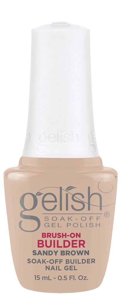 Gelish Brush-On Builder Gel 15ml - Sandy Brown