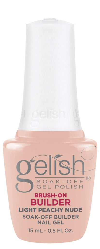 Gelish Brush-On Builder Gel 15ml - Light Peachy Nude