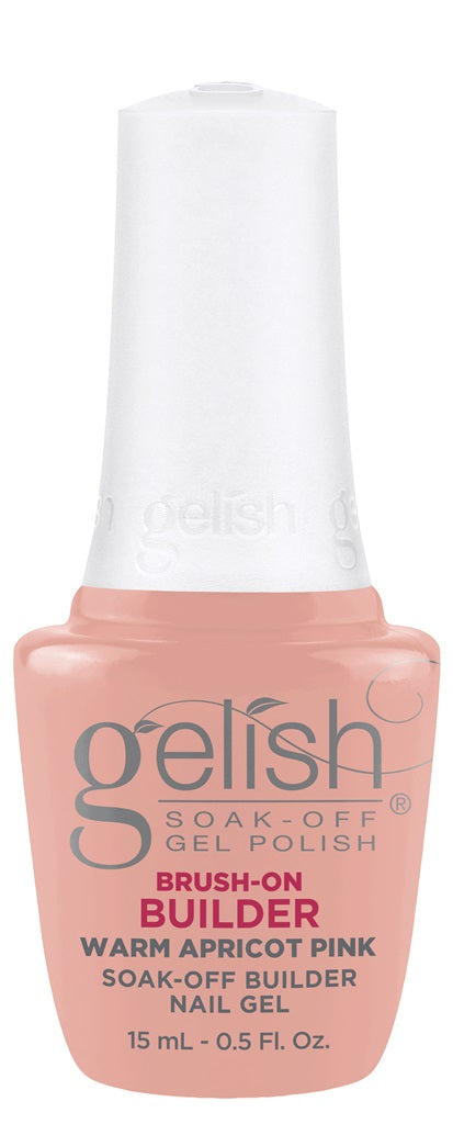 Gelish Brush-On Builder Gel 15ml - Warm Apricot Pink