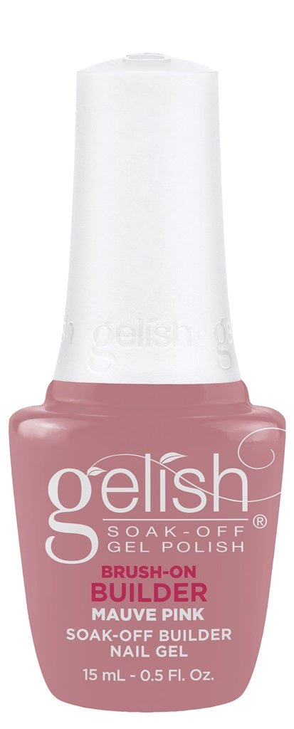 Gelish Brush-On Builder Gel 15ml - Mauve Pink