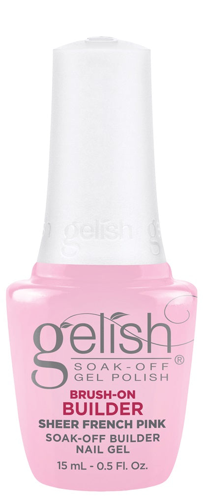 Gelish Brush-On Builder Gel 15ml - Sheer French Pink