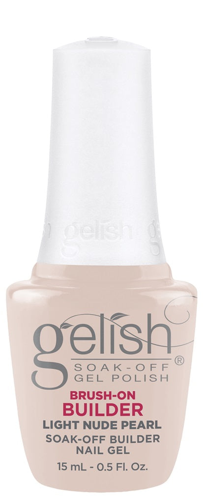 Gelish Brush-On Builder Gel 15ml - Light Nude Pearl