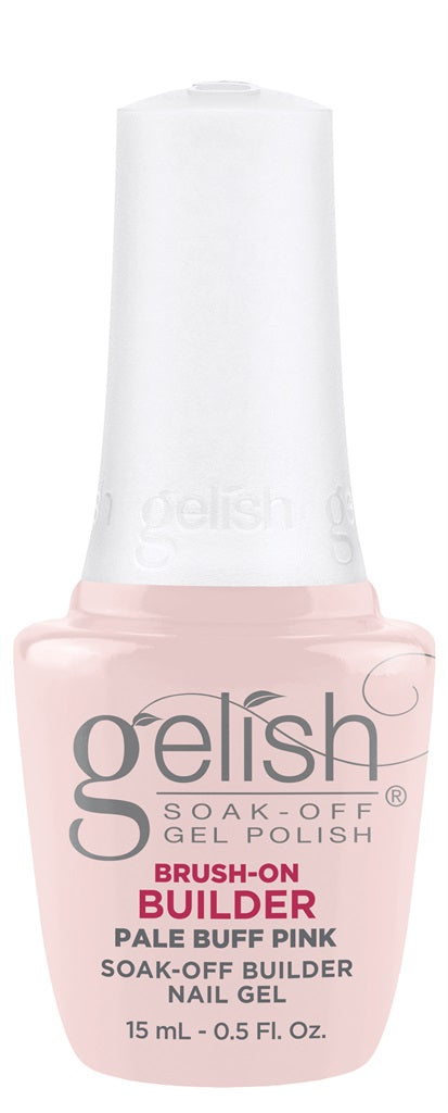 Gelish Brush-On Builder Gel 15ml - Pale Buff Pink