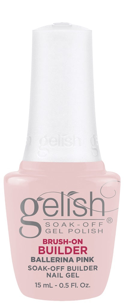 Gelish Brush-On Builder Gel 15ml - Ballerina Pink