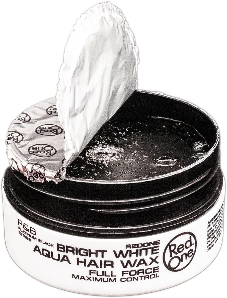 6x RedOne White Hairstyling Wax full force Red One 150ml