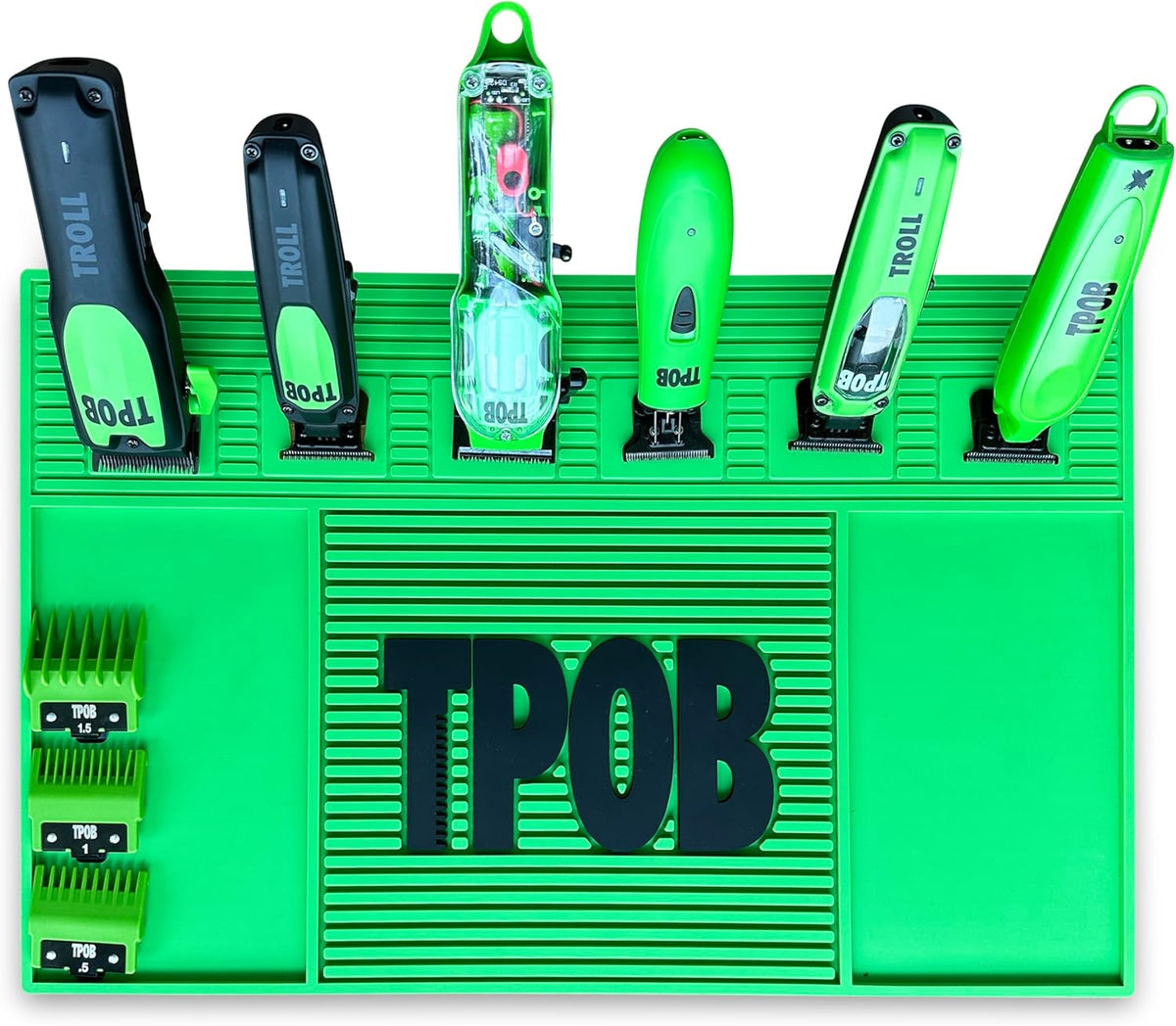 TPOB Magnetic Barber Mat – Slime Green NBHS