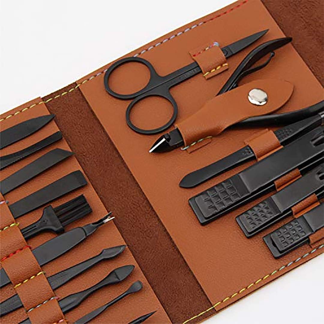 NBHS 16-in-1 Manicure Set – Stainless Steel Nail Clippers & Grooming Kit