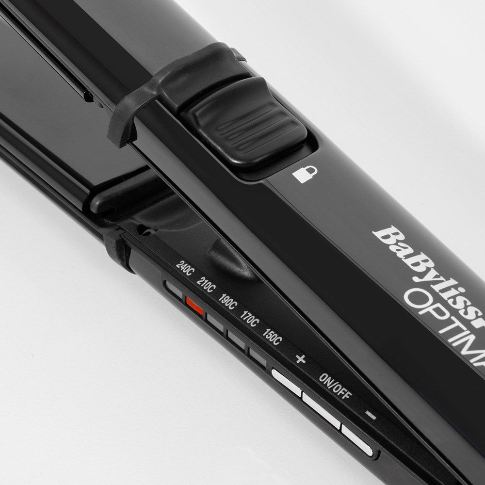 BaBylissPRO Nano Titanium Optima 3000 Hair Straightener Black