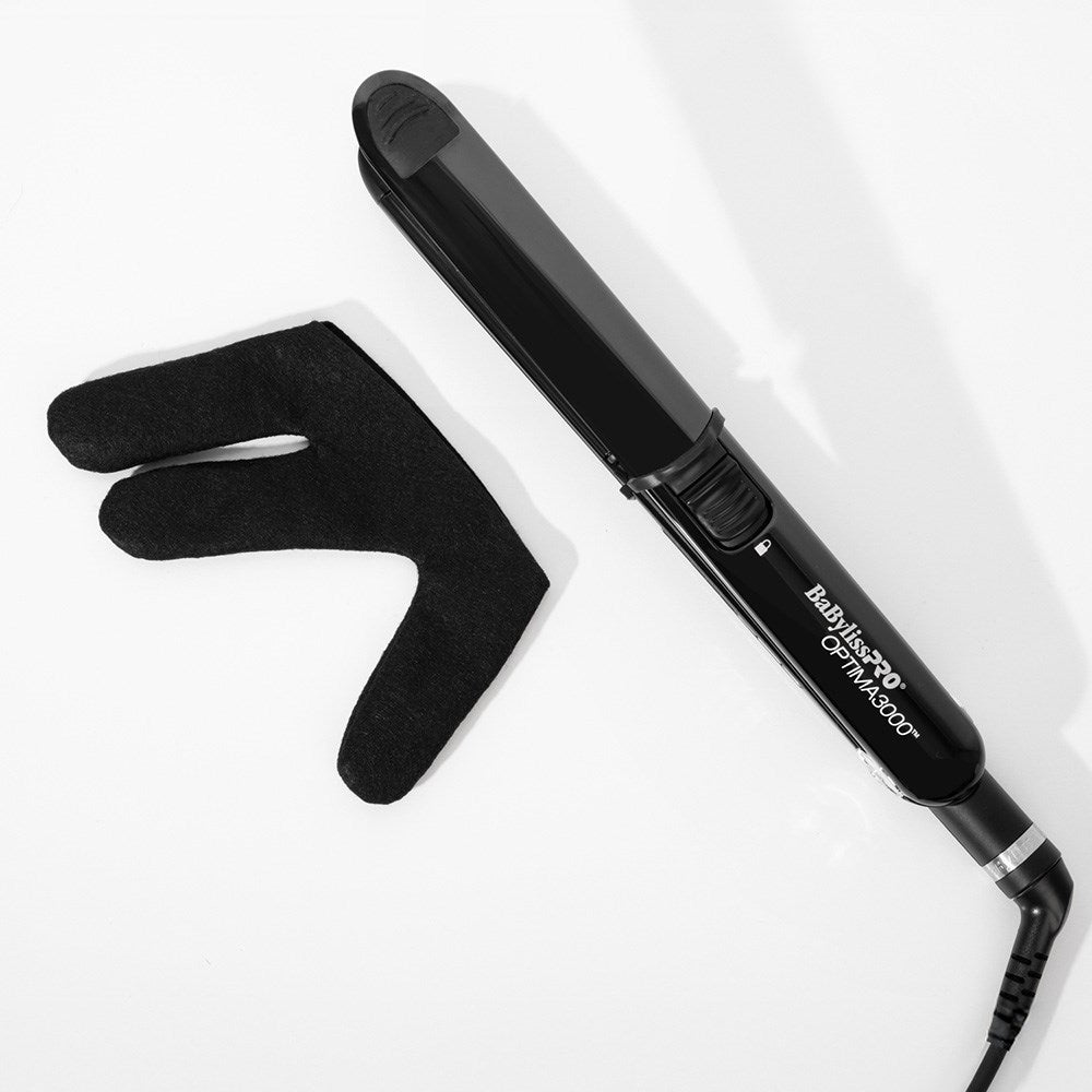 BaBylissPRO Nano Titanium Optima 3000 Hair Straightener Black