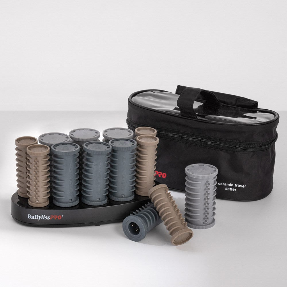 BaBylissPRO Travel Hot Roller Set 10pc