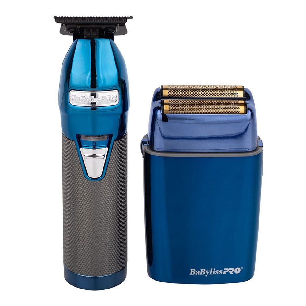 BaBylissPRO BlueFX Outliner Trimmer and Shaver Duo