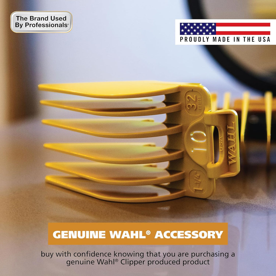 Wahl Secure Fit Long Guide Combs #10 and #12