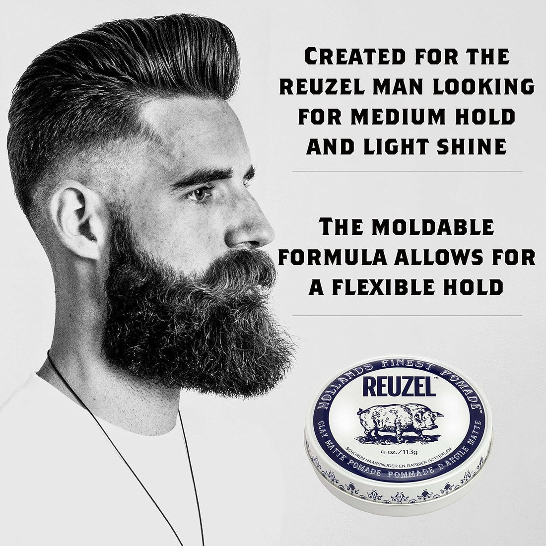 Reuzel Clay Matte Pomade 113g