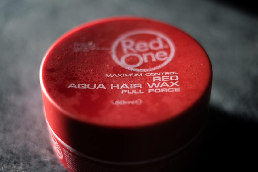 3x RedOne Hair Styling Wax full force Red 150ml