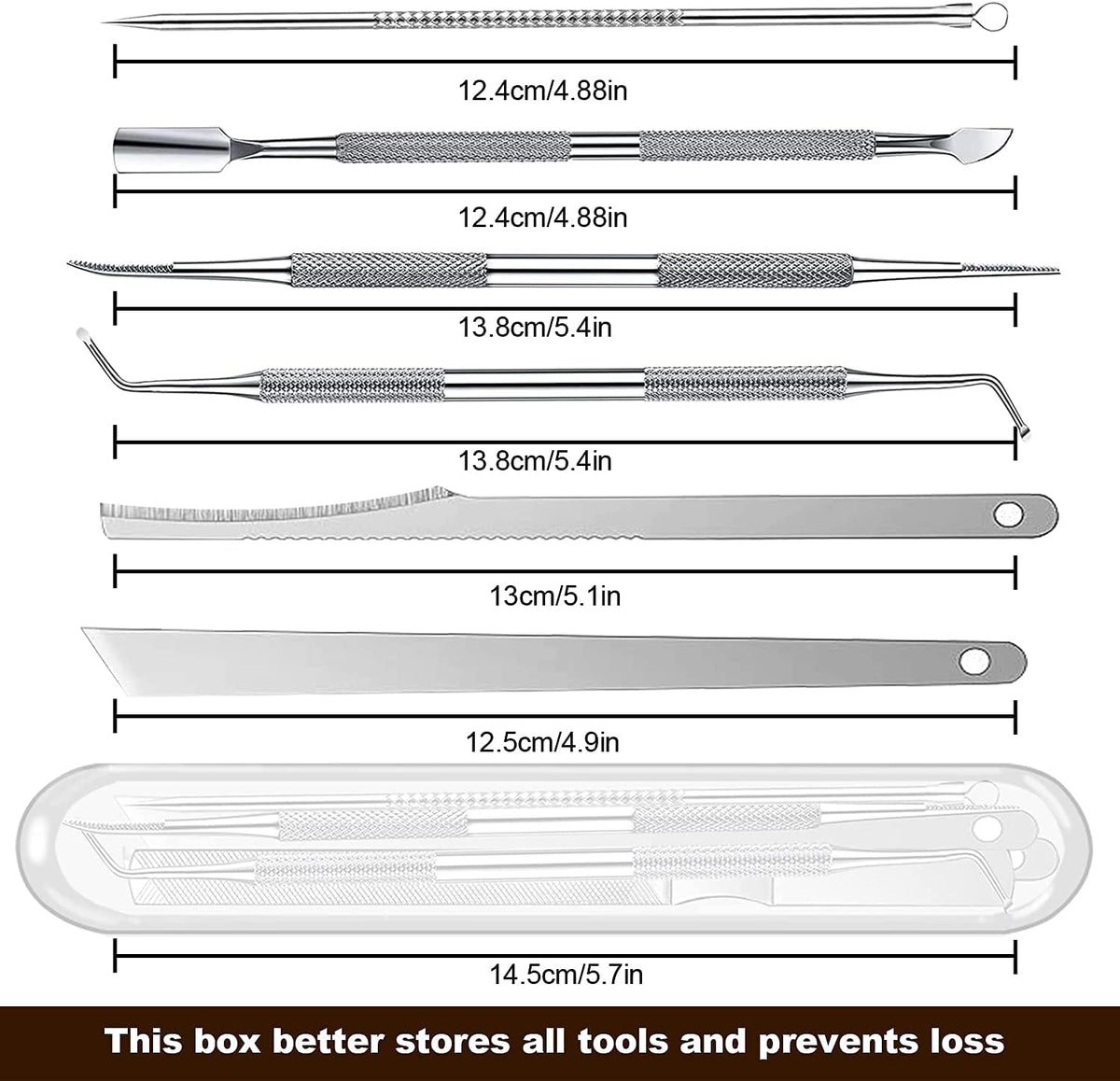 NBHS 7-Piece Ingrown Toenail Kit – Stainless Steel Pedicure & Care Set