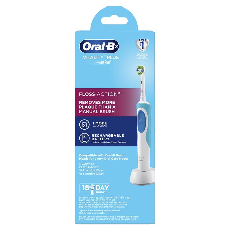 Oral-B Vitality Plus Floss Action Electric Toothbrush