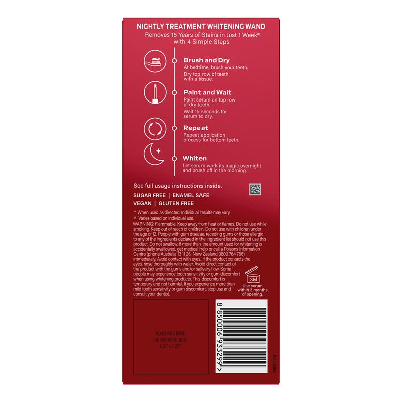 Colgate Optic White Nightly Whitening Wand 3% 2.5ml