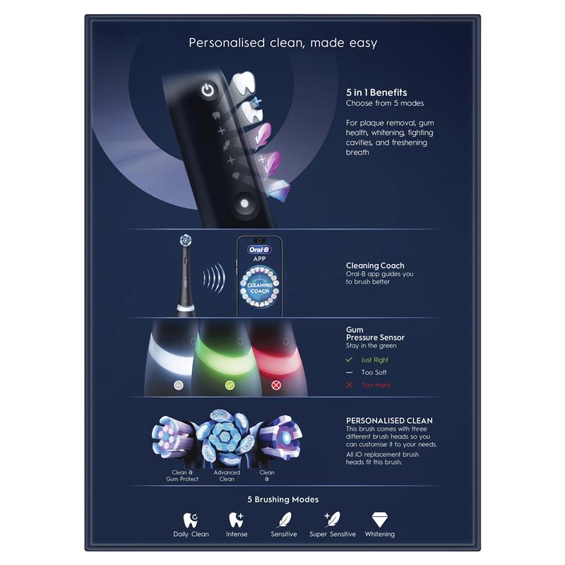 Oral-B iO 5 Series Electric Toothbrush Black