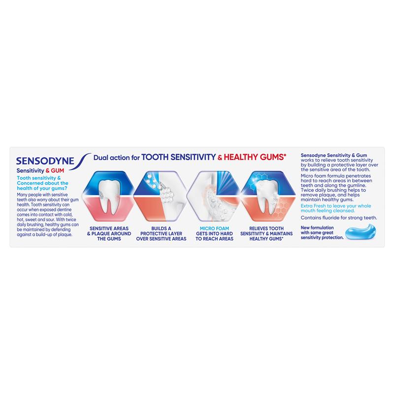 Sensodyne Sensitivity and Gum Toothpaste 100g