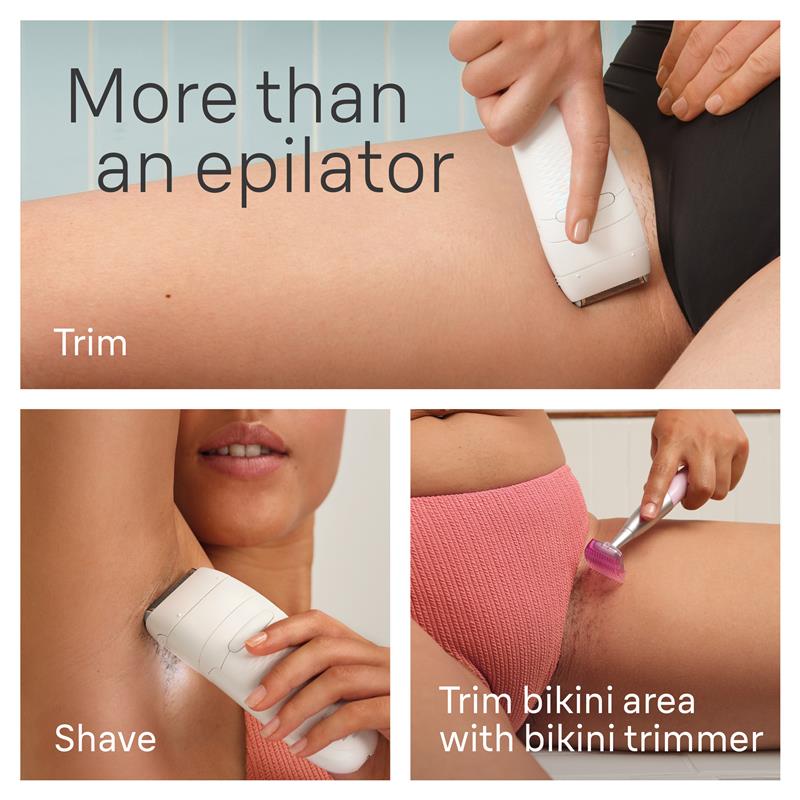 Braun Silk-epil 5 Epilator with Bikini Trimmer and 8 Extras