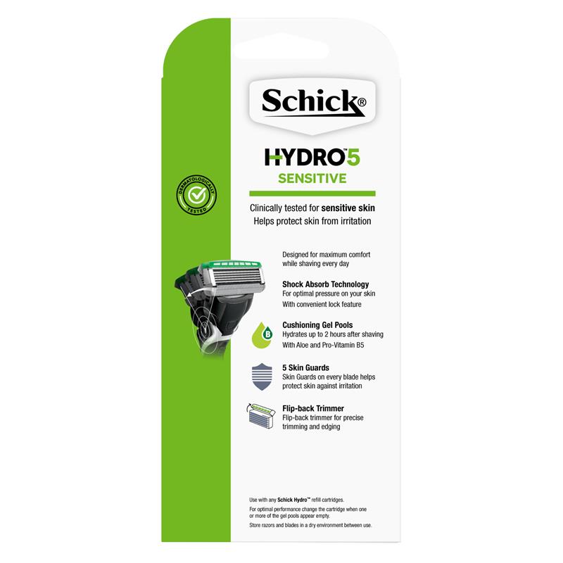 Schick Hydro 5 Sense Sensitive Razor Kit