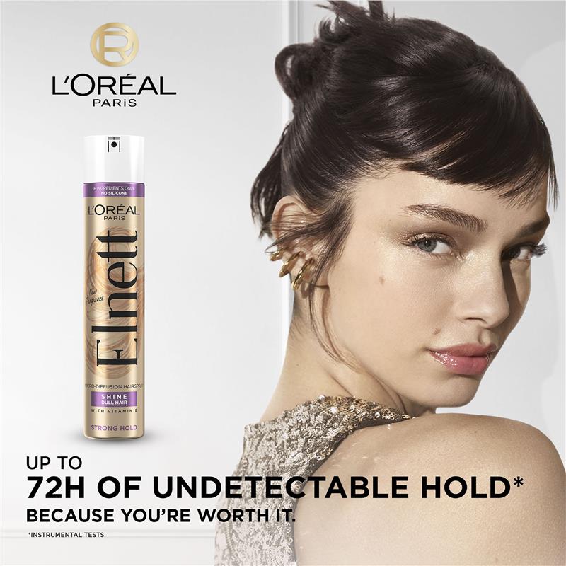 L'Oreal Paris Elnett Lumi Hairspray For Dull Hair 400ml