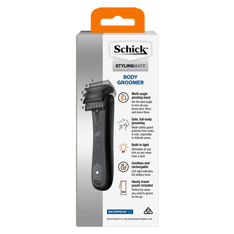 Schick Styling Mate Pivoting Body Groomer Kit