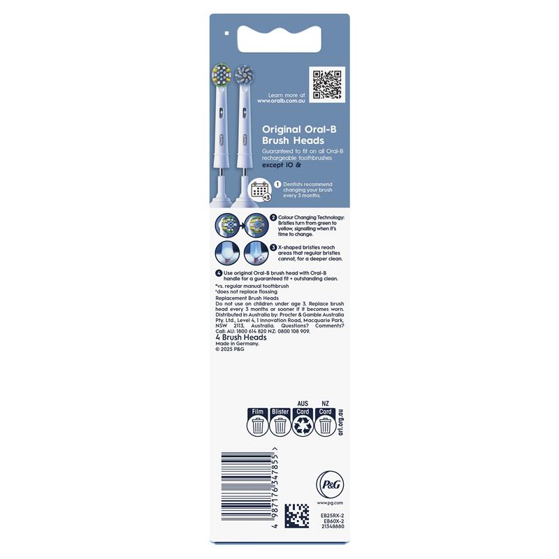 Oral-B Variety Replacement Brush Heads 4 Pack