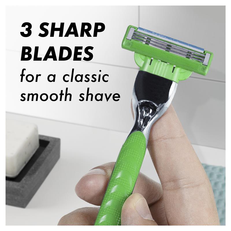 Gillette Mach3 Sensitive Razor Blade Refills 4 Pack