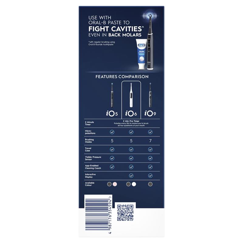 Oral-B iO 6 Series Electric Toothbrush Black