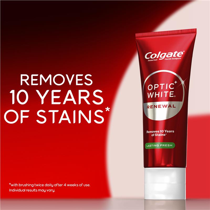 Colgate Optic White Renewal Whitening Toothpaste 85g