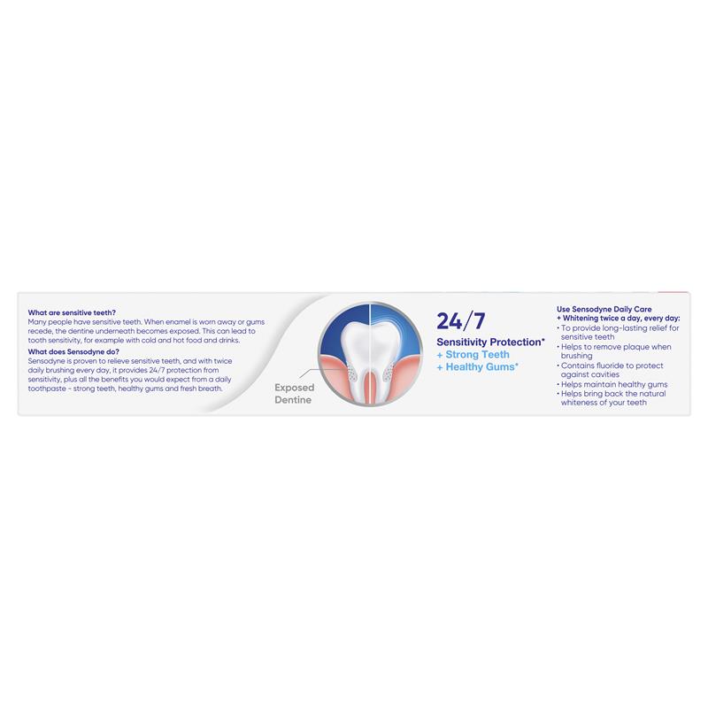 Sensodyne Daily Care Plus Whitening Toothpaste 160g