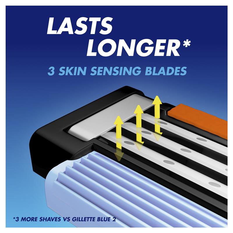 Gillette Blue3 Disposable Razors 10 Pack
