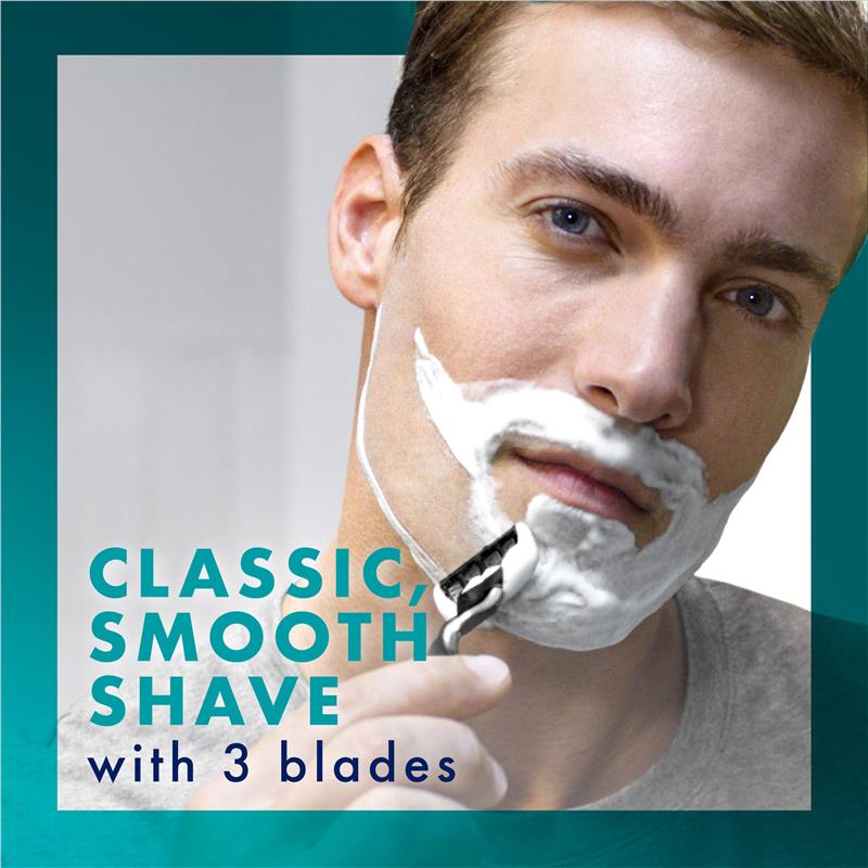 Gillette Mach3 Razor with 6 Blade Refills