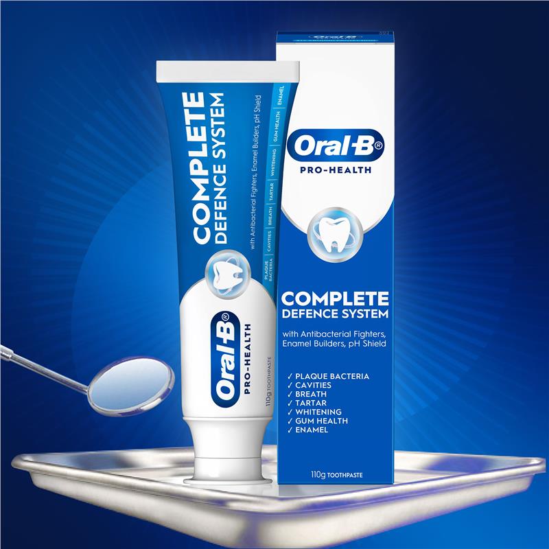Oral-B Pro-Health Complete Defence Deep Clean Toothpaste 200g Twin Value Pack
