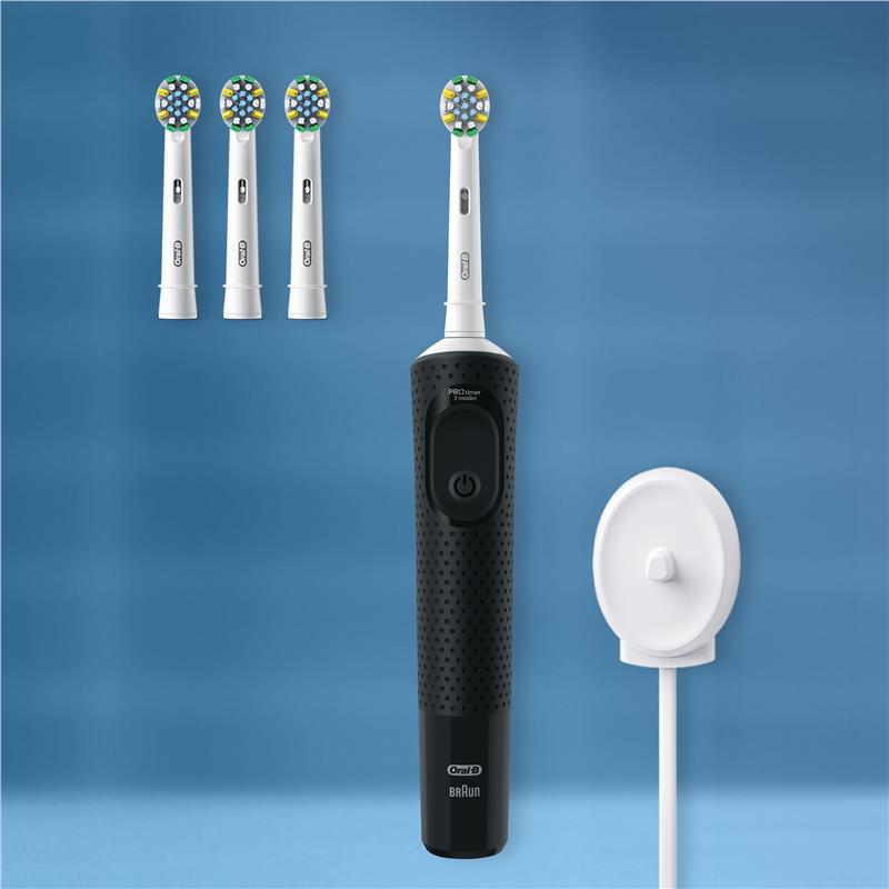 Oral-B Vitality Pro Deep Clean Electric Toothbrush Starter Pack Black