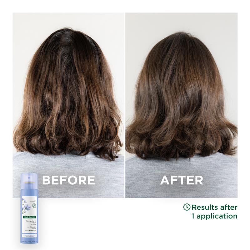 Klorane Organic Flax XL Volume Dry Shampoo 150ml