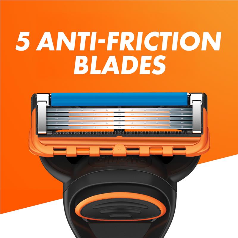 Gillette Fusion5 Power Razor with 2 Blade Refills