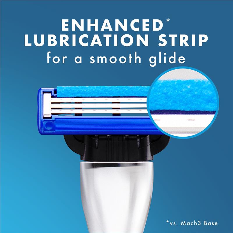 Gillette Mach3 Turbo 3D Razor Blade Refills 10 Pack