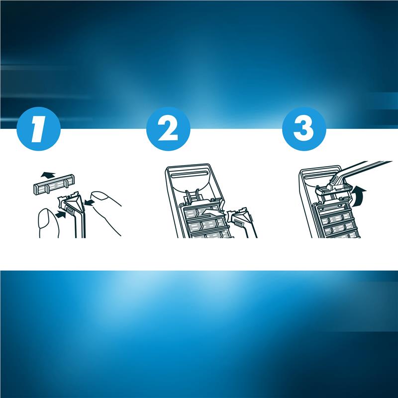 Gillette Sensor Excel Razor Blade Refills 10 Pack