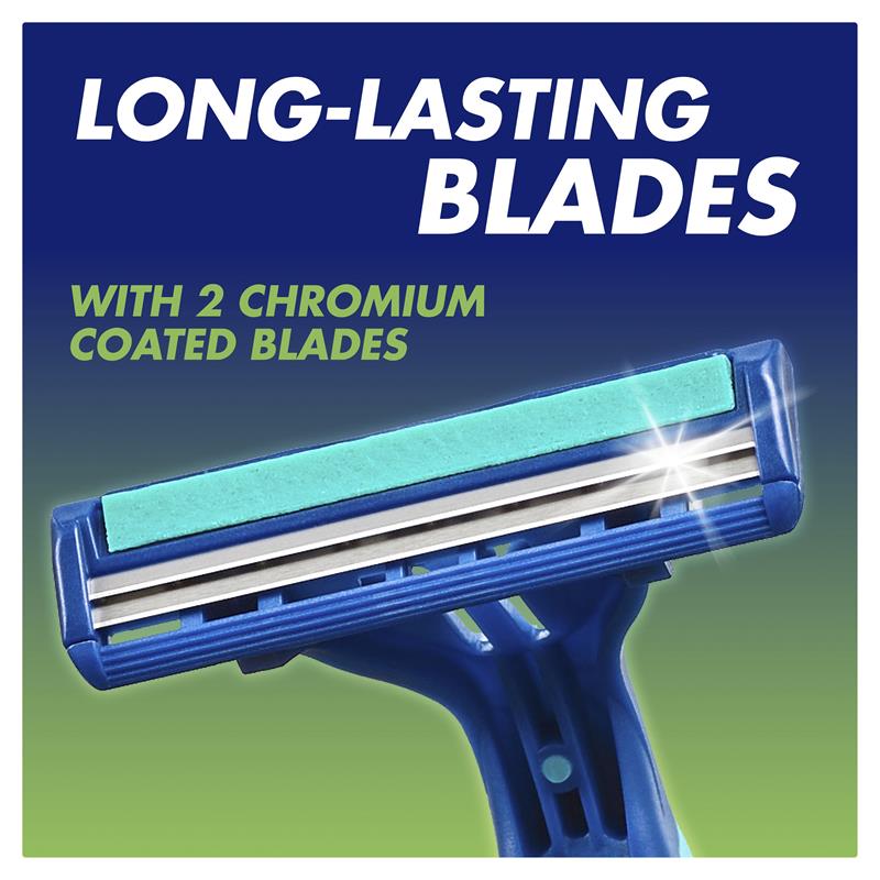 Gillette Blue II Plus Disposable Razors 24 Pack