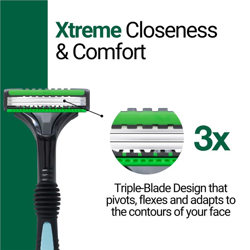 Schick Xtreme 3 Sensitive Hybrid Razor Kit 20 Pack