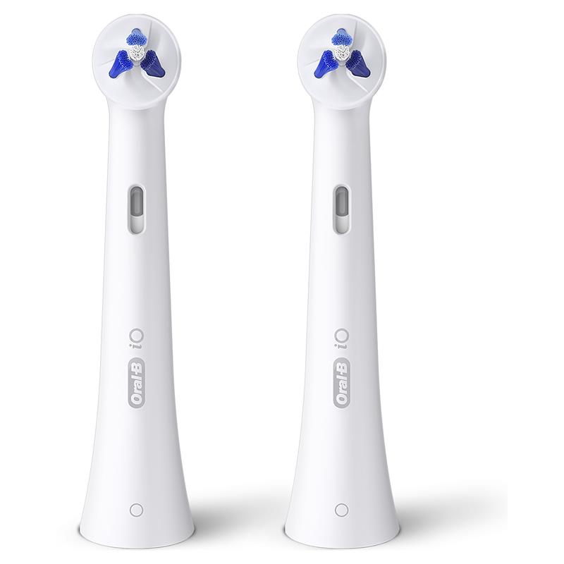 Oral-B iO Specialised Clean Replacement Brush Heads White 2 Pack