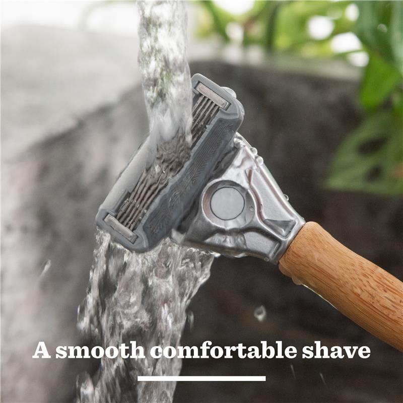 Bulldog Original Bamboo Razor with 1 Refill